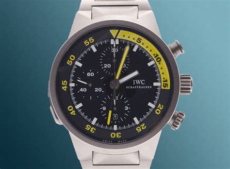 Watch of the Day: The IWC Aquatimer Split Minute Chronograph